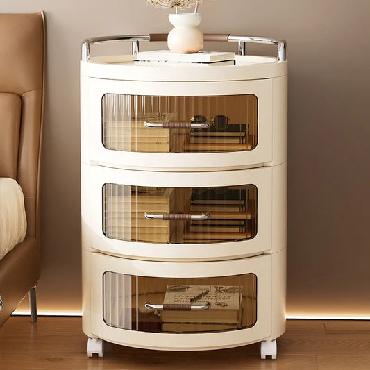 3 - Layer Transparent Storage Drawer Unit