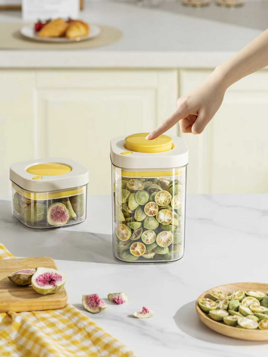 Push Button Air Tight Food Container