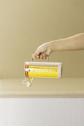 Glass cooking oil bottle with covered pouring spout and anti-slip base