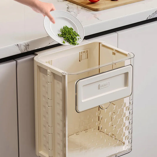 Foldable Kitchen Cabinet Waste Basket