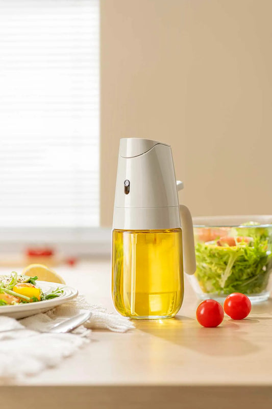 2-in-1 Oil Sprayer and Dispenser – Kitchen Oil Bottle - 500 ml