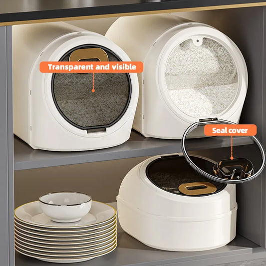 Large Airtight Grain Storage Container - 15 KG