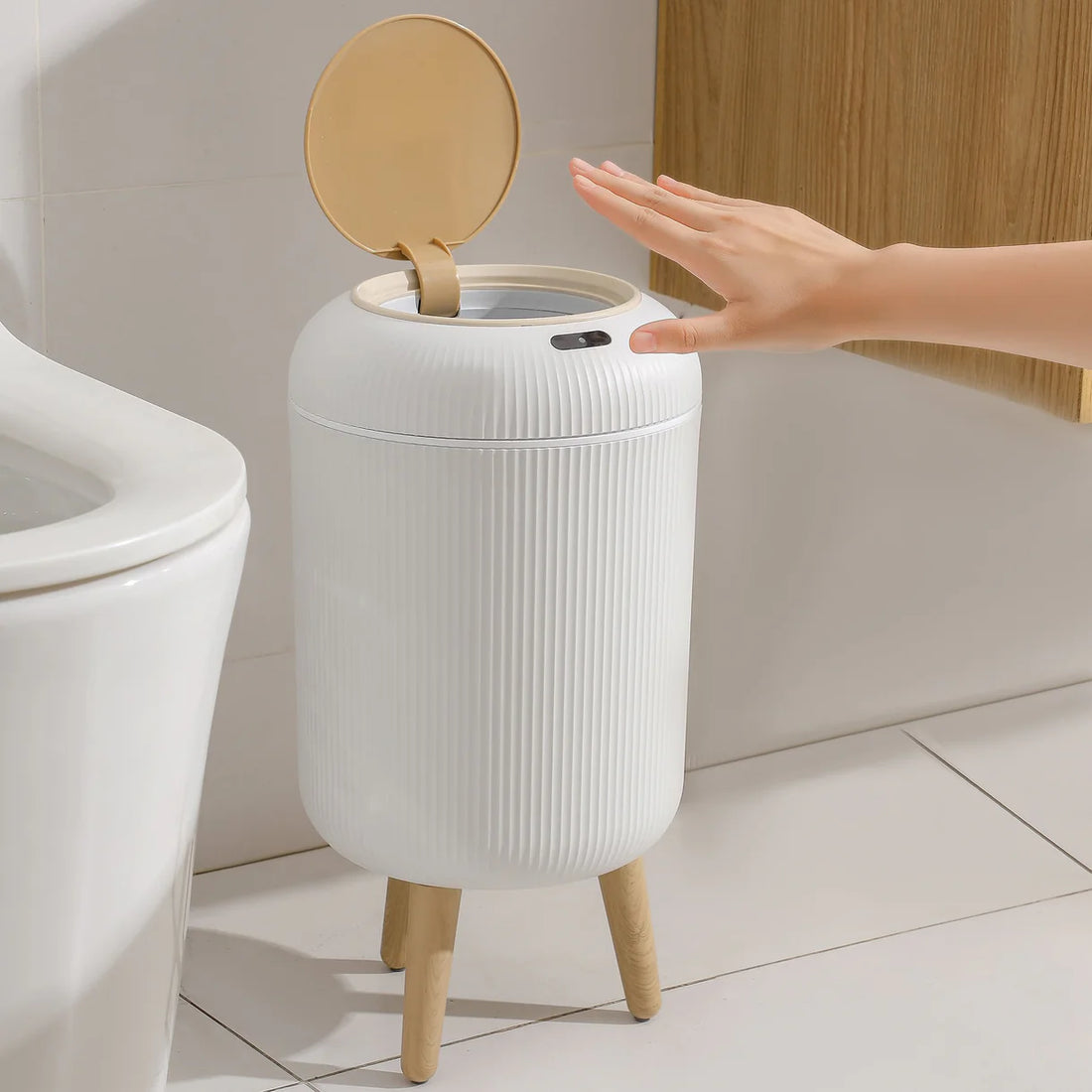 Motion Sensor Garbage Bin with Auto Open Lid - 10 Ltr