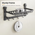 Sturdy suction cup towel rack frame