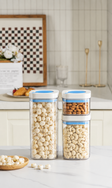 Push Button Air Tight Food Container