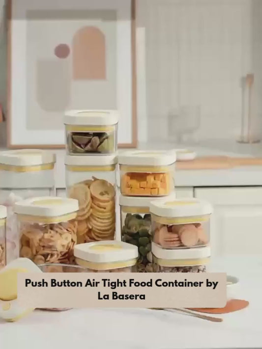 Push Button Air Tight Food Container